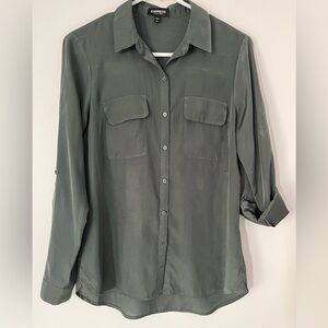 Express Button Down Shirt 
Size Small Waist